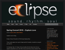 Tablet Screenshot of eclipsechorus.com